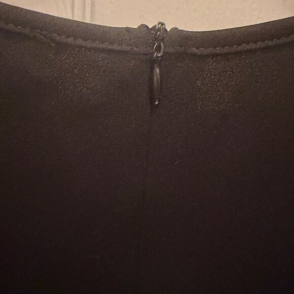 Rephyllis Women’s Black Ruched Side Button Dress Size 2XL – Stretch Knit - Picture 5 of 6